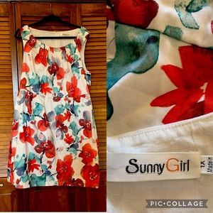 ModCloth Sunny Girl 1X Sheath Dress